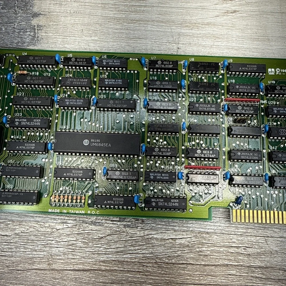 DTK PII-124 COLOR GRAPHICS/PRINTER CARD Vintage 1985 - Untested